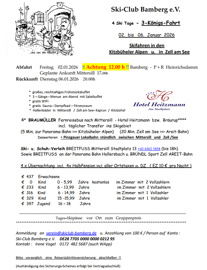 3-Königs-Fahrt